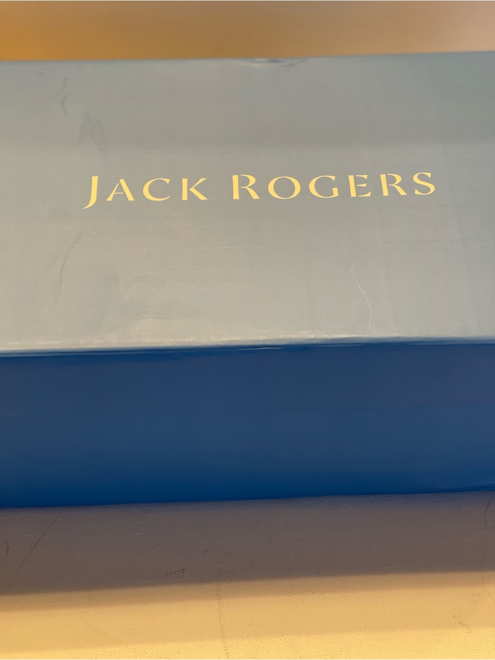 NIB JACK ROGERS LEATHER FLAT SANDAL IN COLOR MAN-MANGO WOMENS SIZE 8.5 - Picture 8 of 10